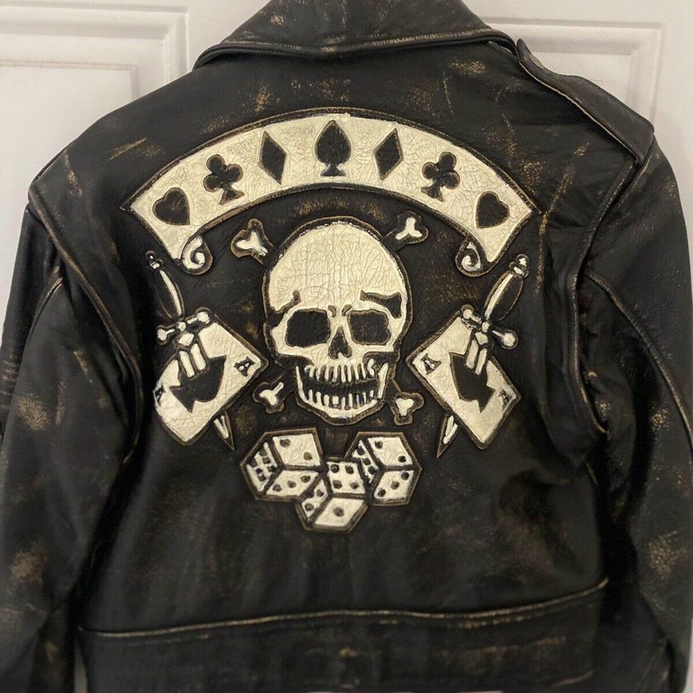 Extremely Rare/Vintage north beach leather jacket